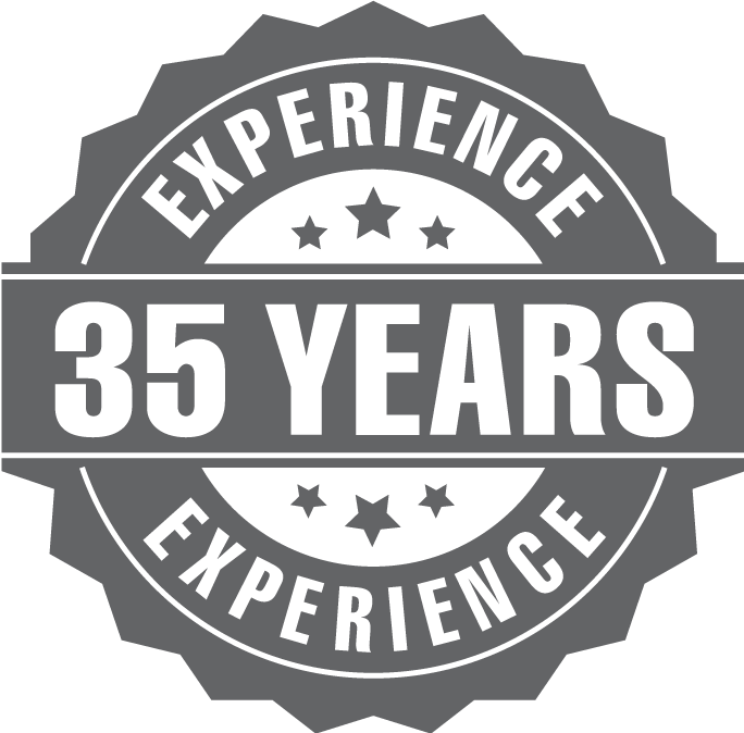 Over 35 Years of Experience